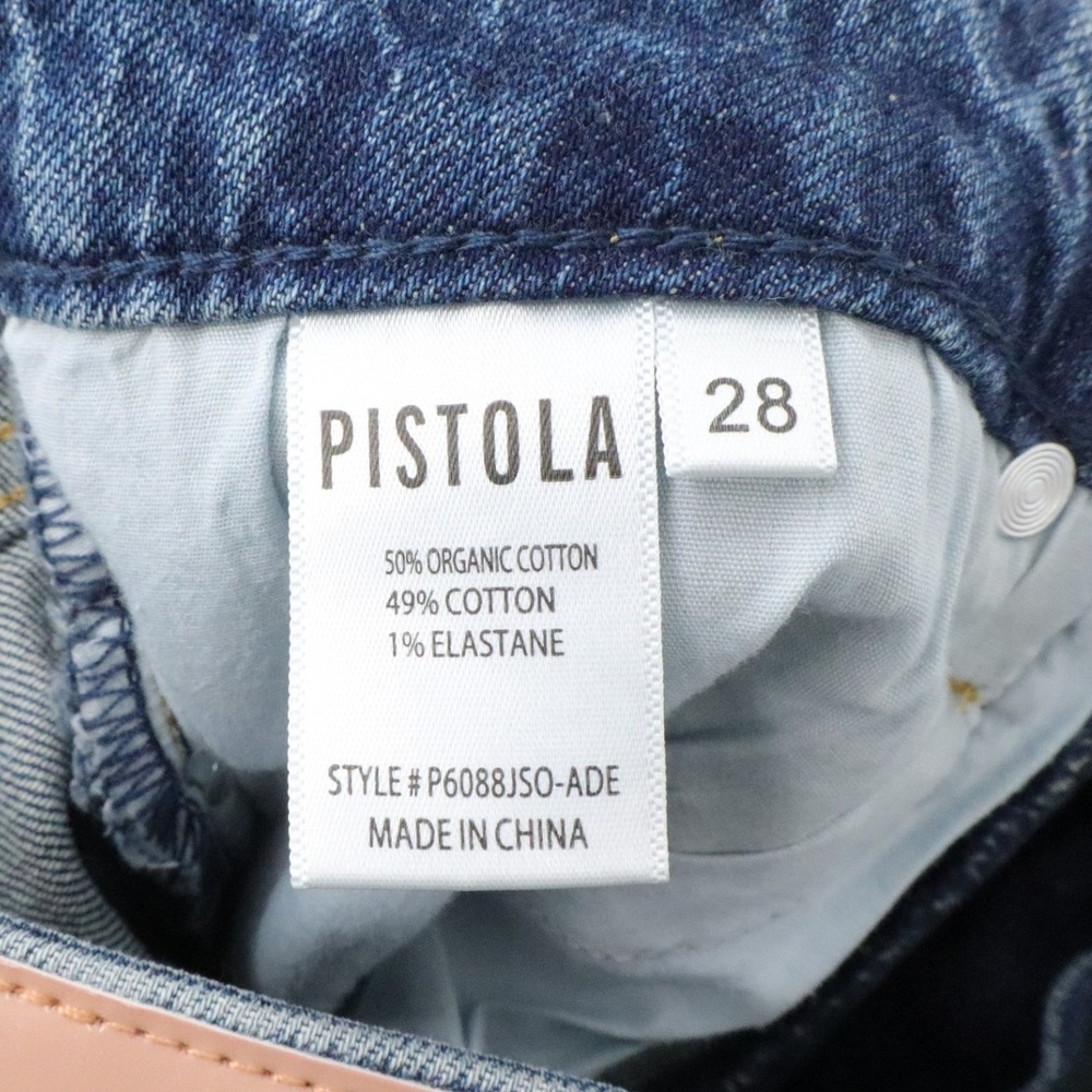 Pistola Lennon High Rise Cropped Bootcut Jeans Adore Medium Wash Denim 28 - Picture 6 of 7